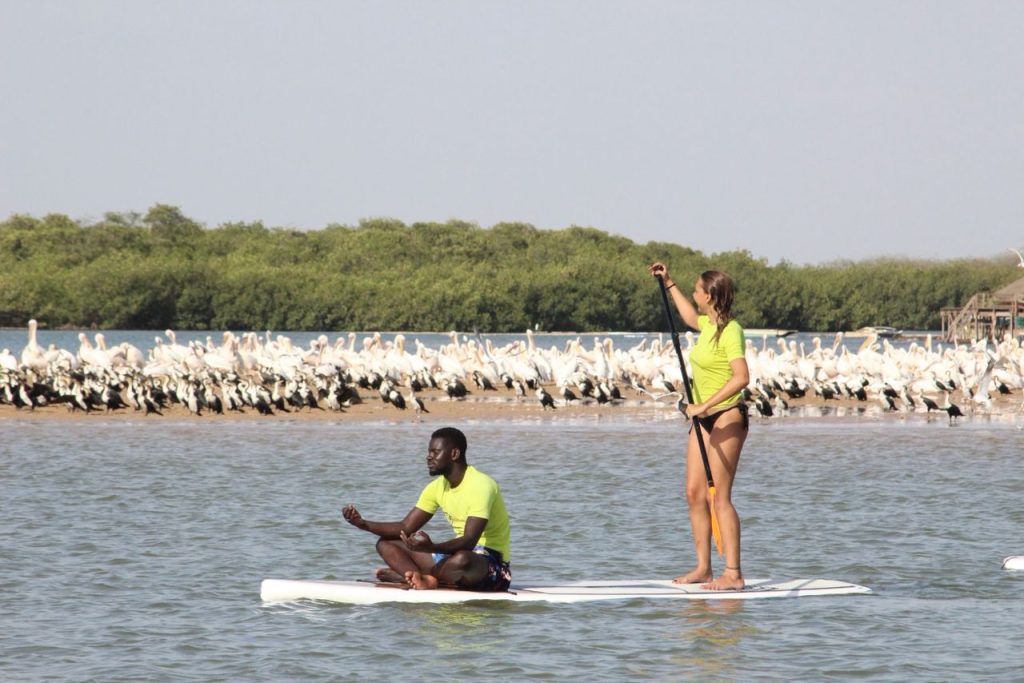 Paddle à Somone Sénégal